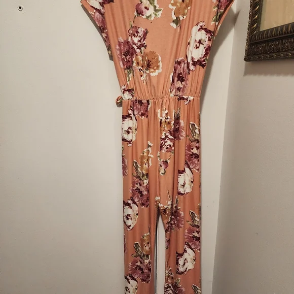 Peach Colored Jumper with side tie - Picture 3 of 5